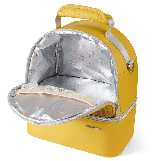 Insulated Lunch Box Double Deck Cooler Bag-1