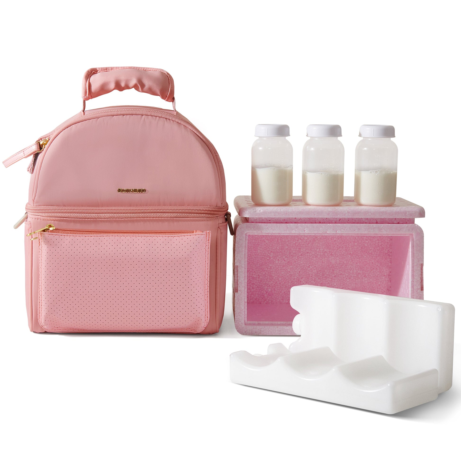 Breastmilk Cooler Bag with Detachable Insulation Box Set-5