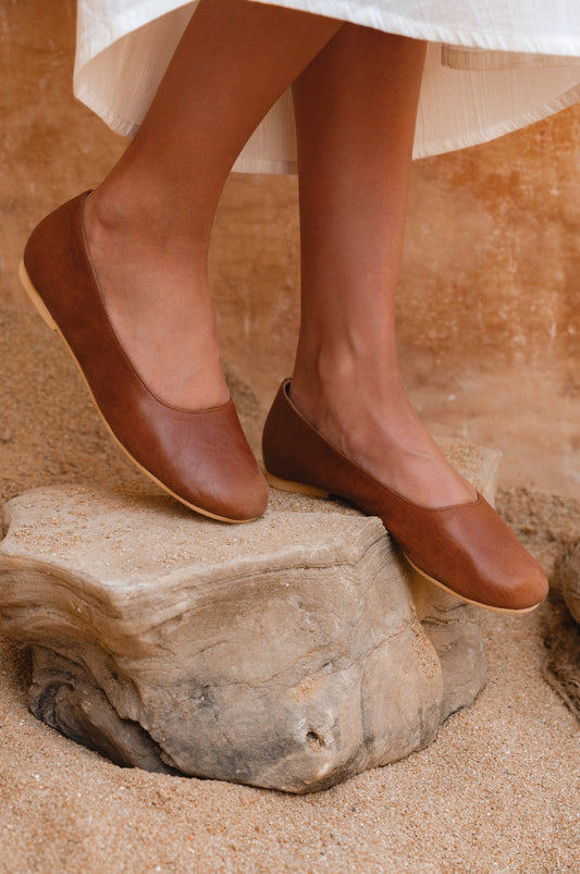Naples Leather Ballet Flats-0