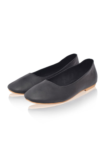 Naples Leather Ballet Flats-3