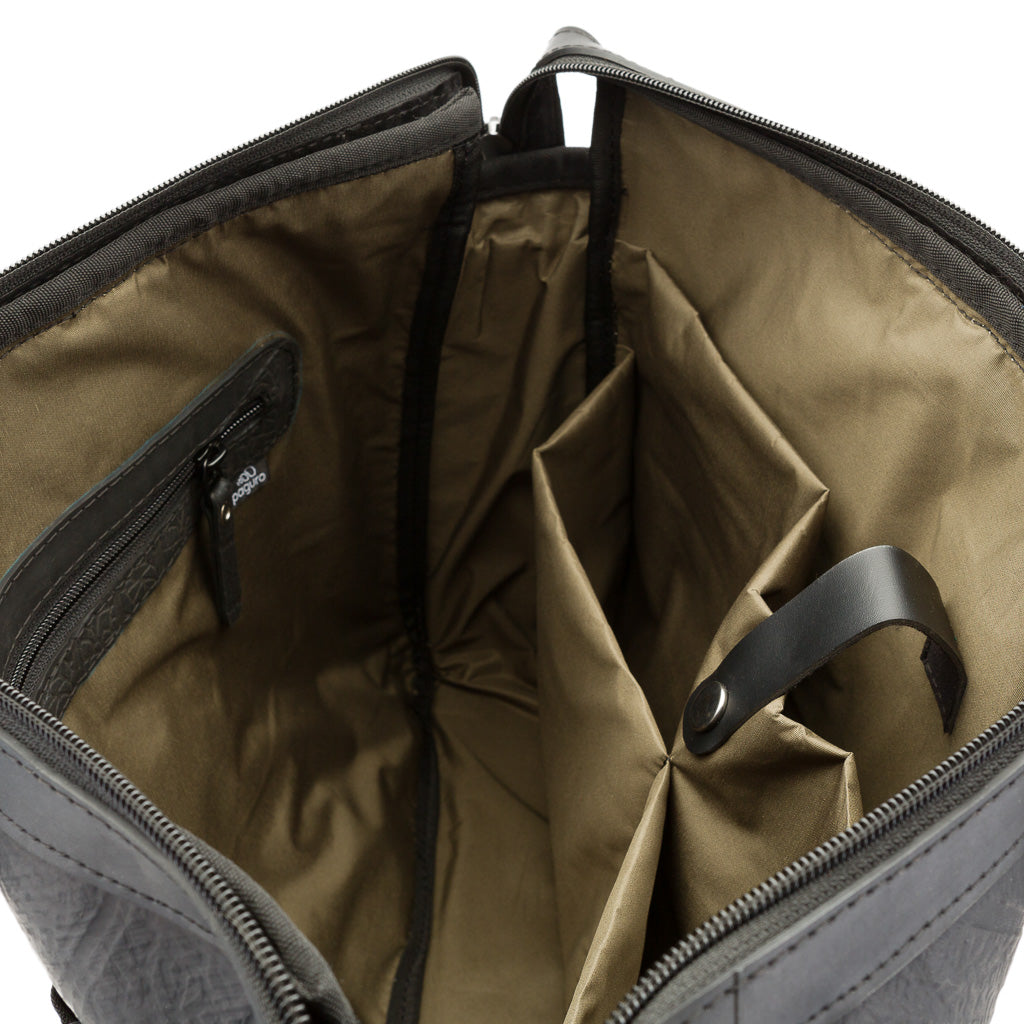 Nebula Recycled Inner Tube Padded Vegan Laptop Bag-4