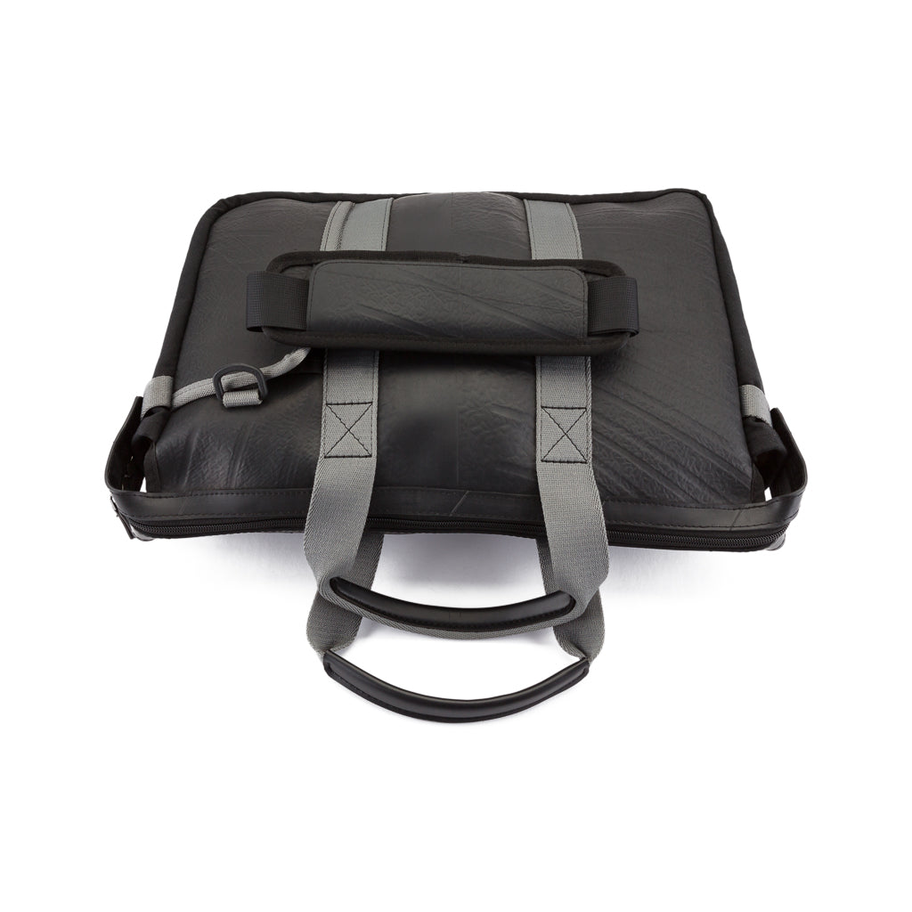 Nebula Recycled Inner Tube Padded Vegan Laptop Bag-3