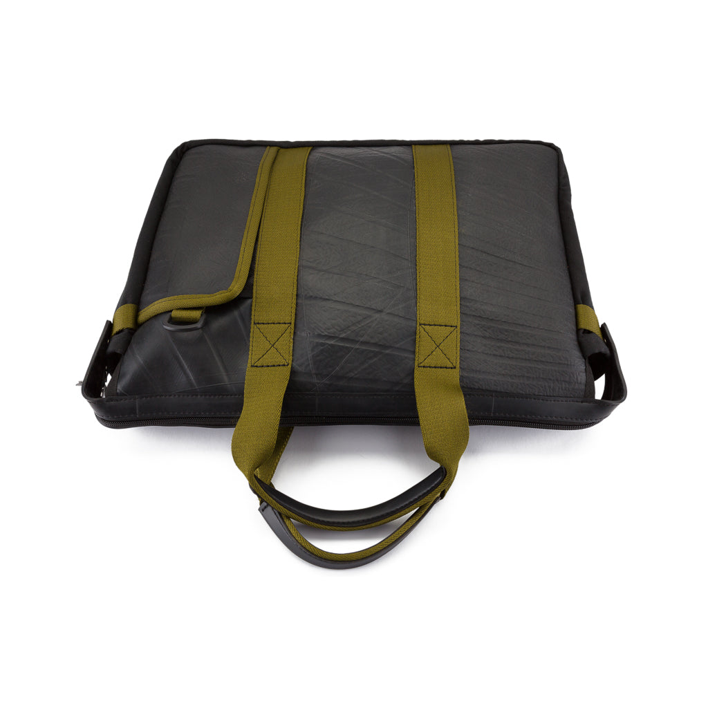 Nebula Recycled Inner Tube Padded Vegan Laptop Bag-6