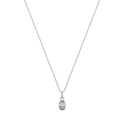 Enigma sterling silver necklace-0