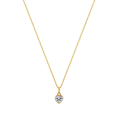 Pure Heart sterling silver necklace