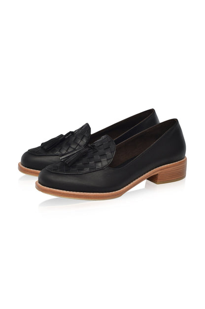 Nikita Woven Leather Loafers-5