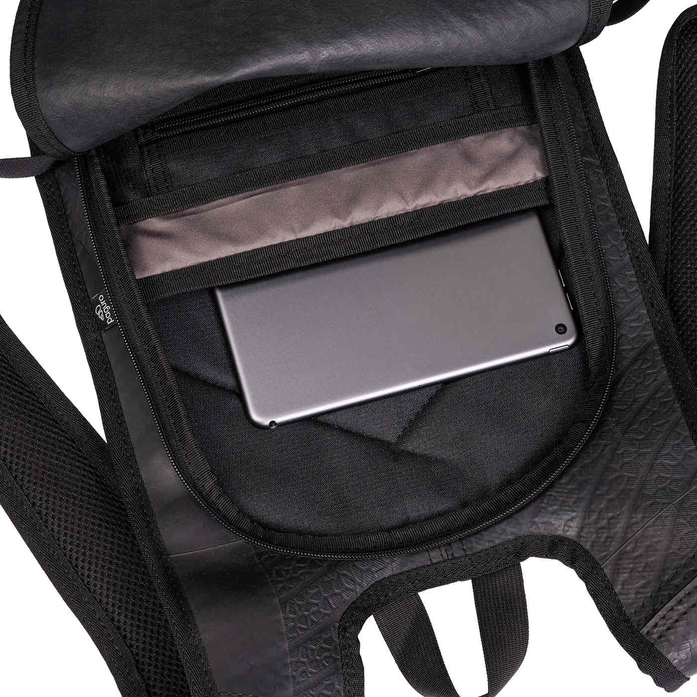 Ninja Tortoise Vegan Upcycled Backpack-3