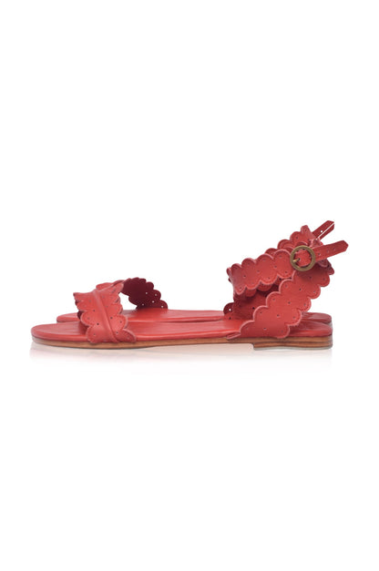 Nirvana Wrap Leather Sandals-6