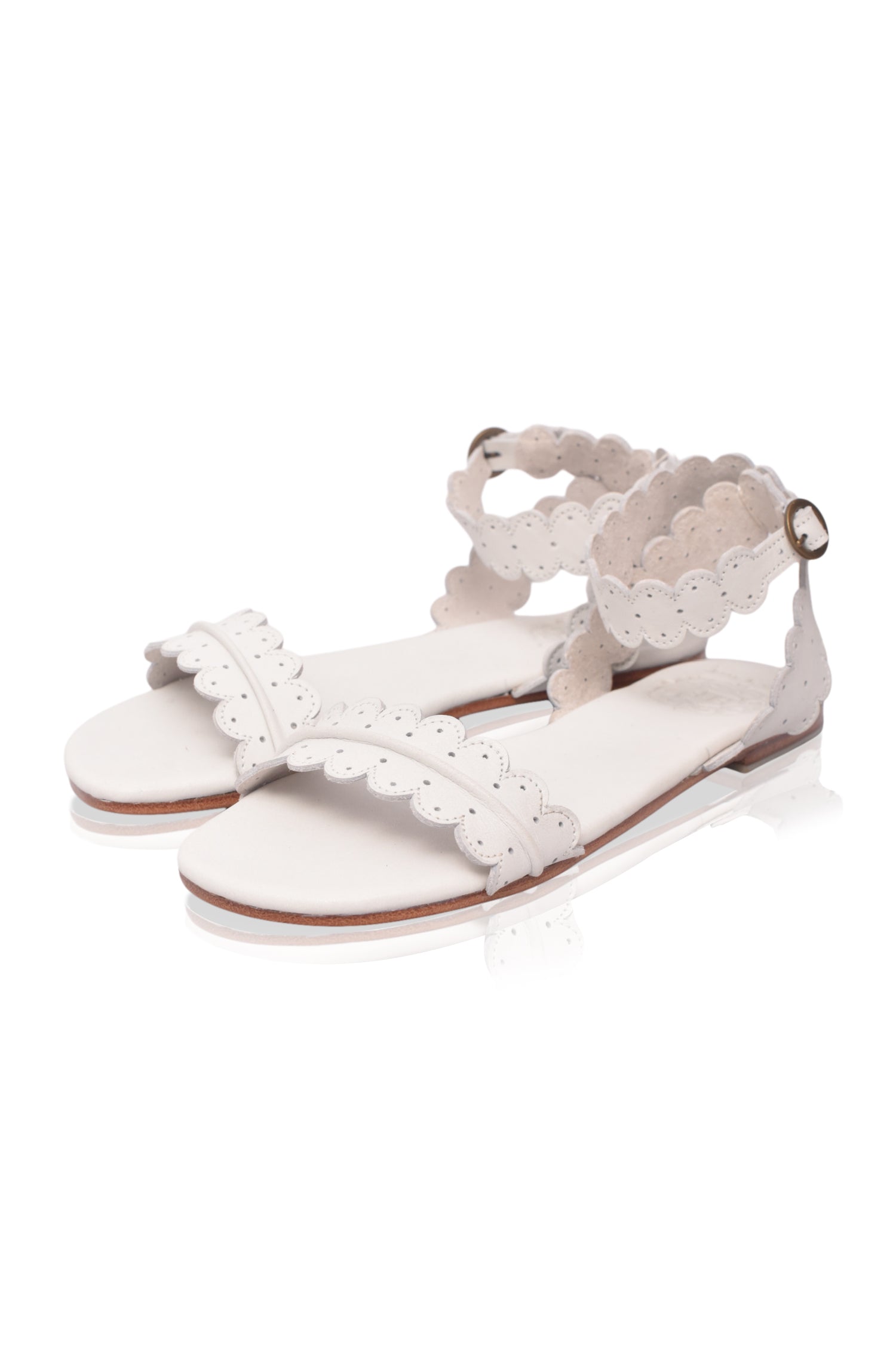 Nirvana Wrap Leather Sandals-3