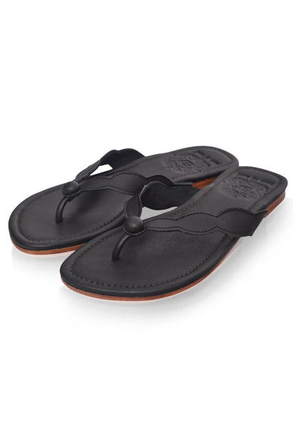 Nuvola Thong Leather Slides-6