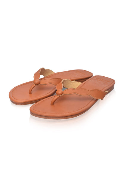 Nuvola Thong Leather Slides-4