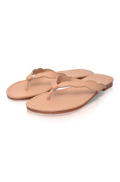 Nuvola Thong Leather Slides-5