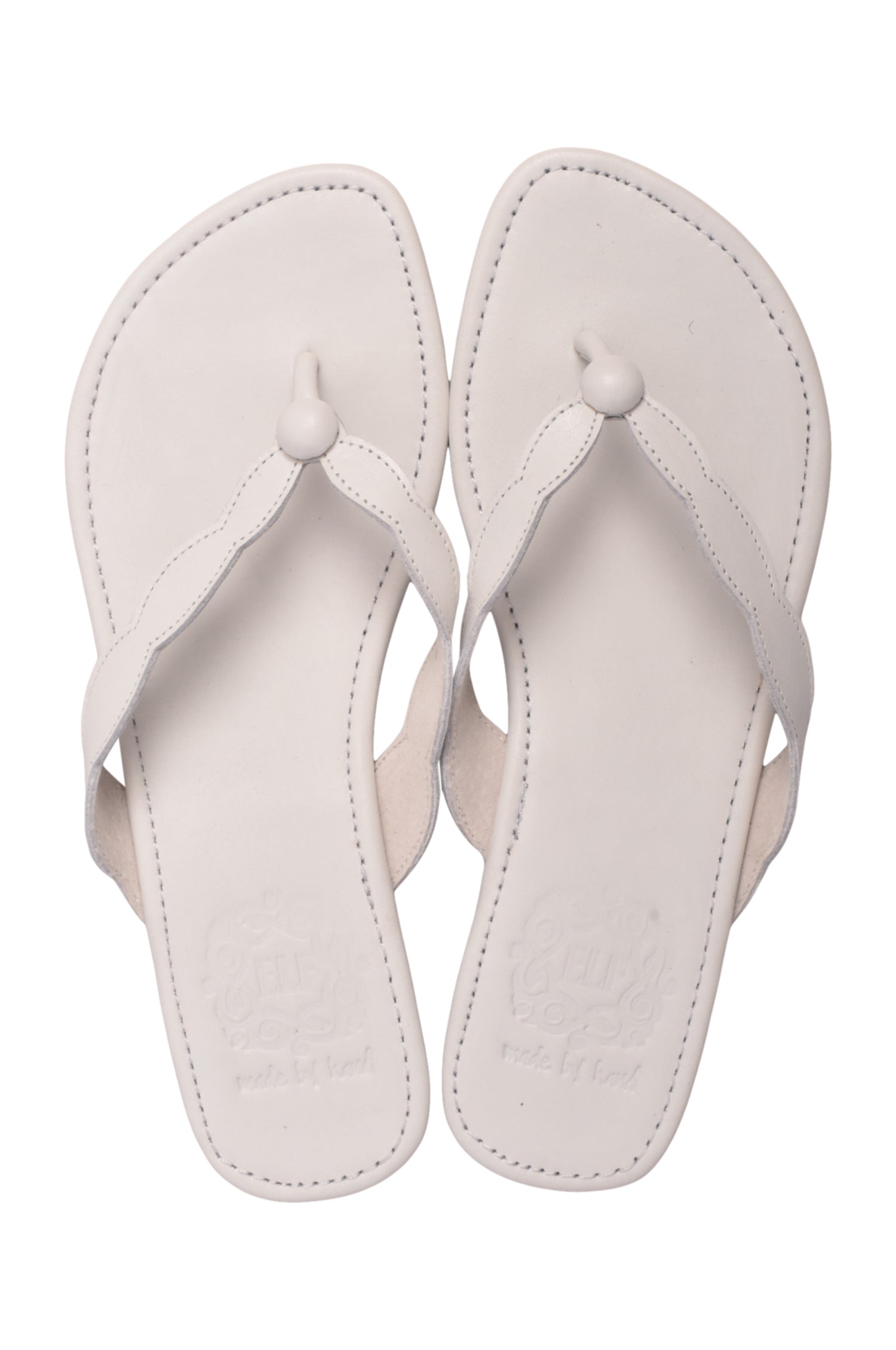 Nuvola Thong Leather Slides-4