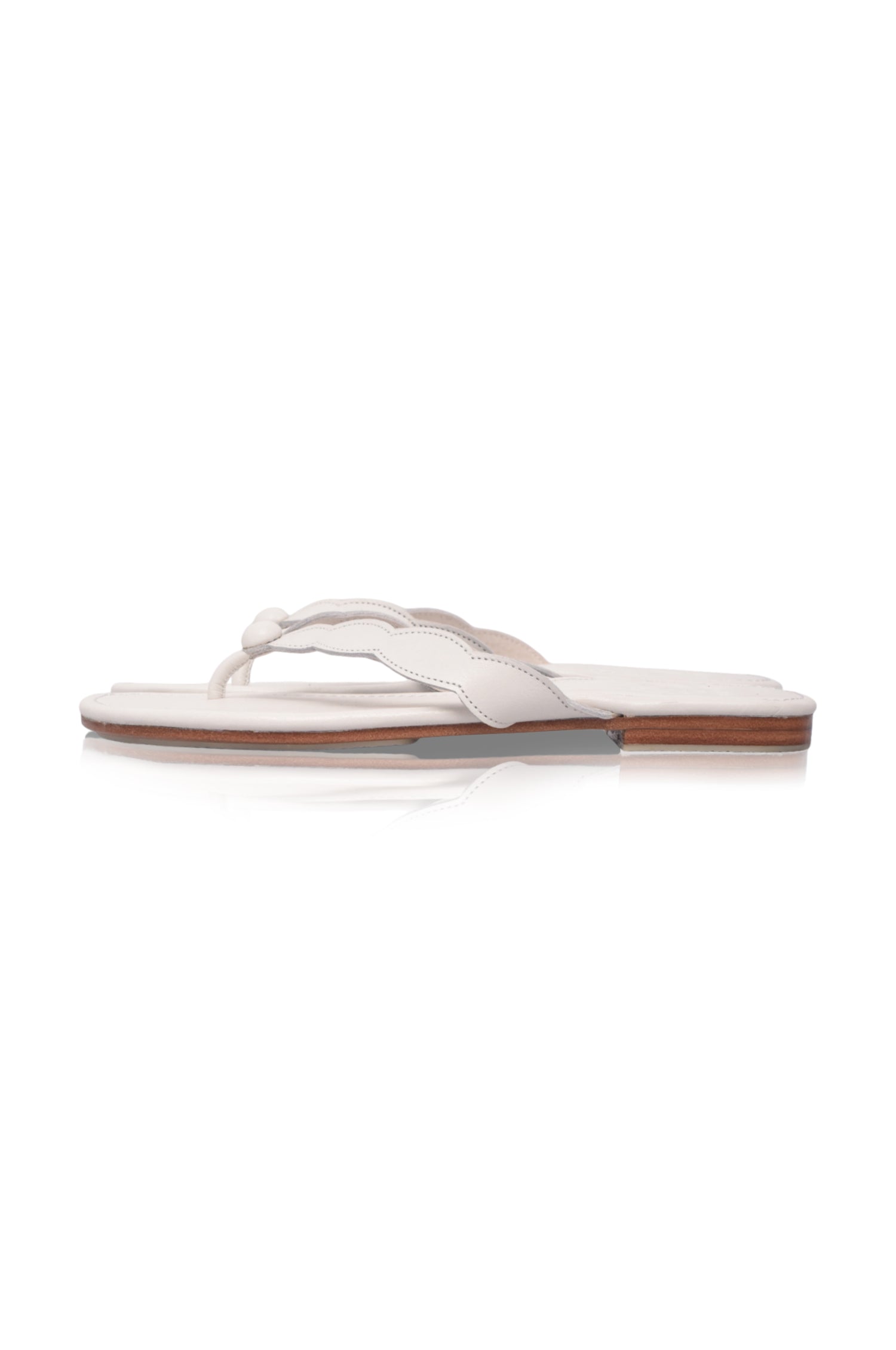 Nuvola Thong Leather Slides-3