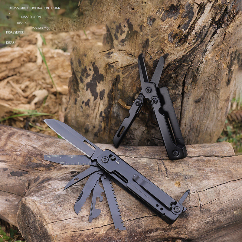 Multitool Hand Tool Screwdriver Mini Plier Portable Stainless Pocket Folding Pliers-5