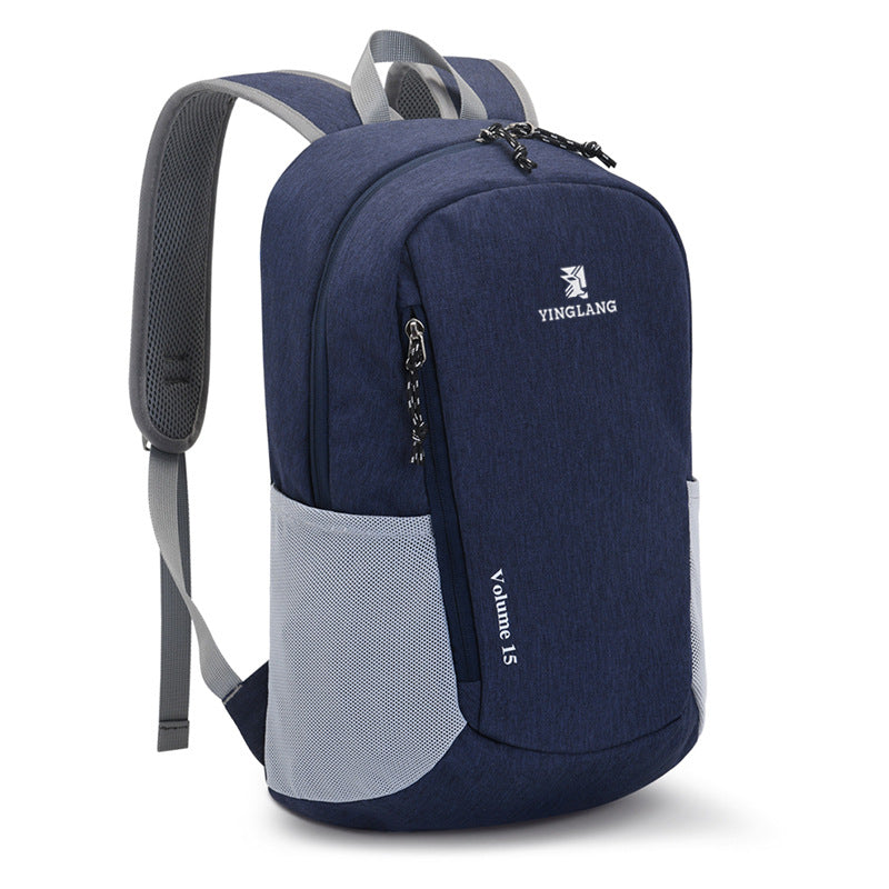 15L Outdoor Leisure Backpack Waterproof & Lightweight, Large Capacity Daypack for Hiking/Camping/Travel-5