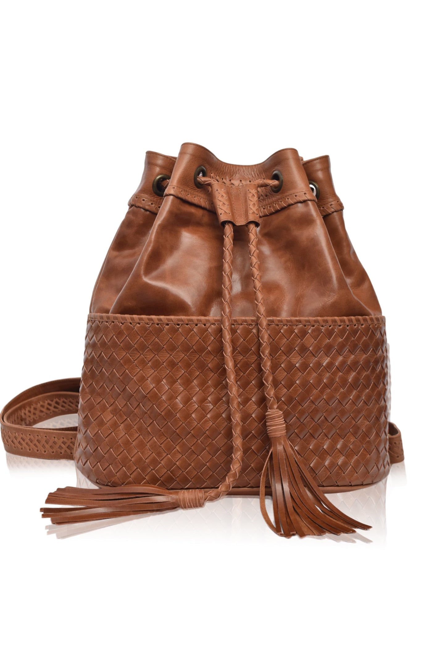 Ocean Alley Convertible Leather Backpack-1