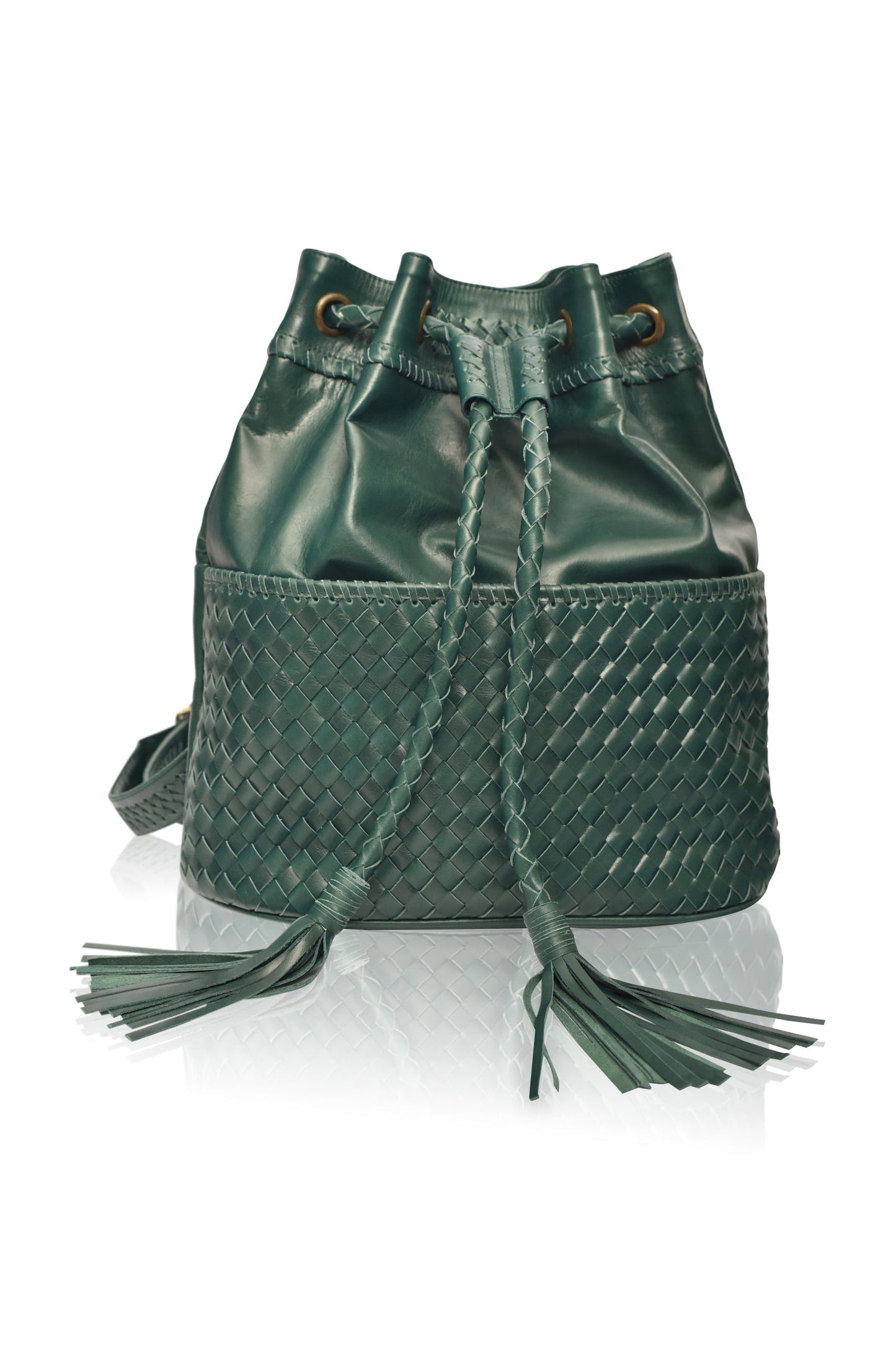 Ocean Alley Convertible Leather Backpack-6
