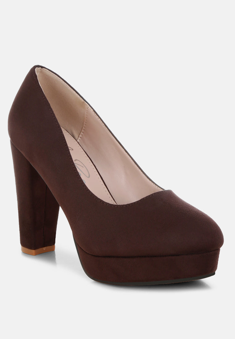 Olanta Block Heel Pumps