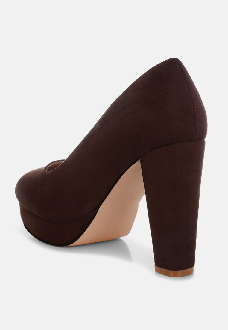 Olanta Block Heel Pumps