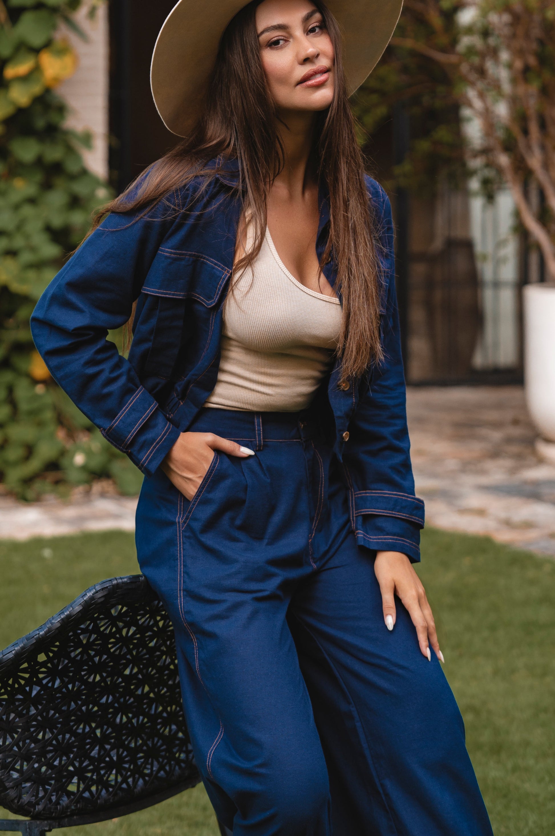 Orion Wide Leg Linen Pants-3