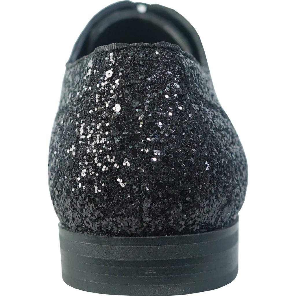 BRAVO Men Dress Shoe PROM-3 Loafer Shoe for Prom & Wedding Black-2