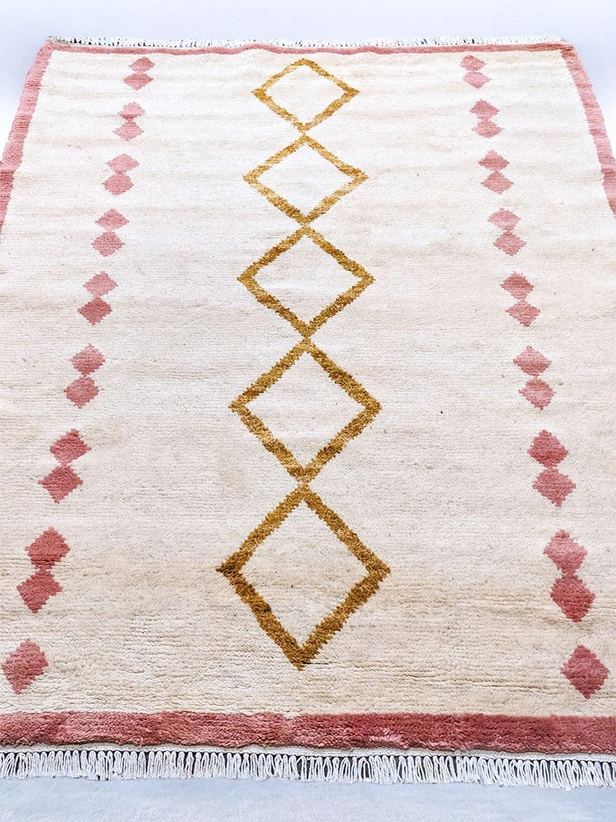 Fantasy Hand Knotted Rug Sample - 30 x 30 cm-3
