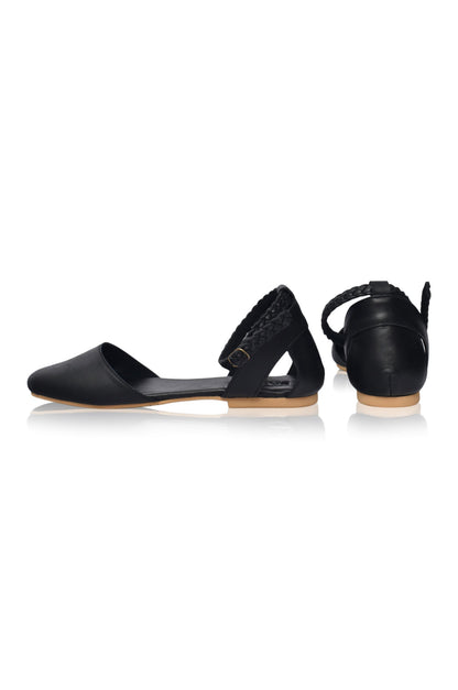 Paris Leather Ballet Flats (Sz. 4, 8 & 8.5)