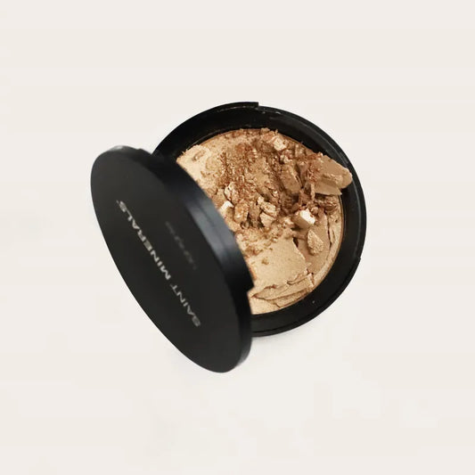SAINT MINERALS Pressed Highlighter  - Golden Glow-0