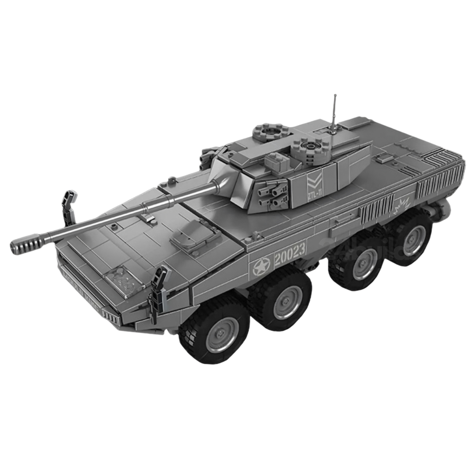 Remote Controlled ZTL-11 Tank | 1292pcs-0