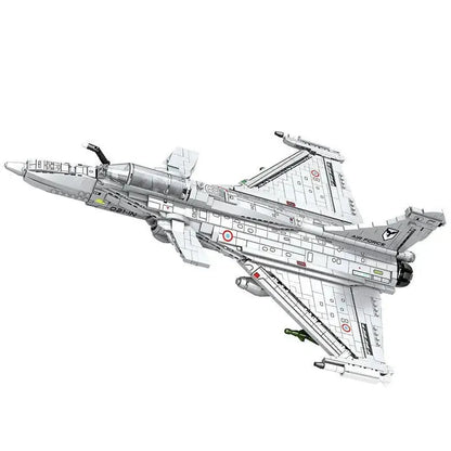 Rafale fighter model building block toy 2099pcs-0