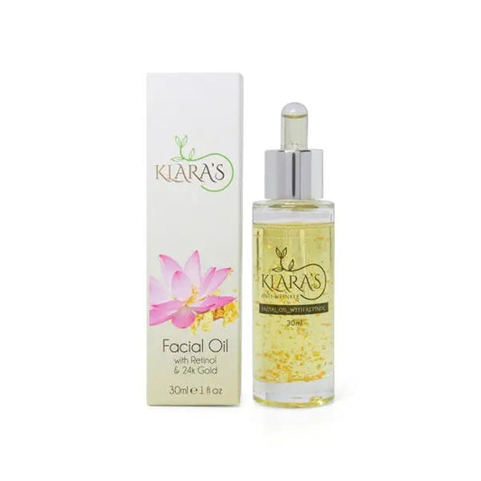 Retinol Boost Facial Oil with 24K Gold Flakes-1