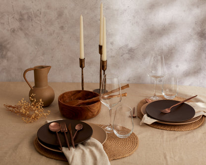 Finn Beige Linen Napkin Set of 4-2