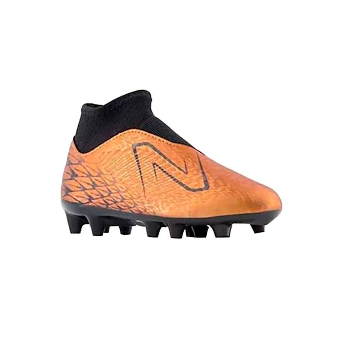 Childrens Football Boots New Balance Tekela v4 Magique FG Brown-1