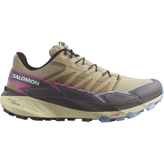 Trail running shoes for women Salomon Thundercross Brown