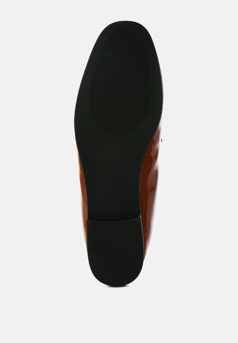 Jolan Faux Leather Semi Casual Loafers-1