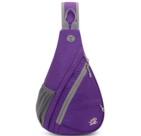 Nylon Sports Bag Men Women Chest Bag Outdoor Climbing Hiking Bag-5