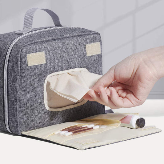 Diaper Clutch Bag with Wipe Dispenser-1