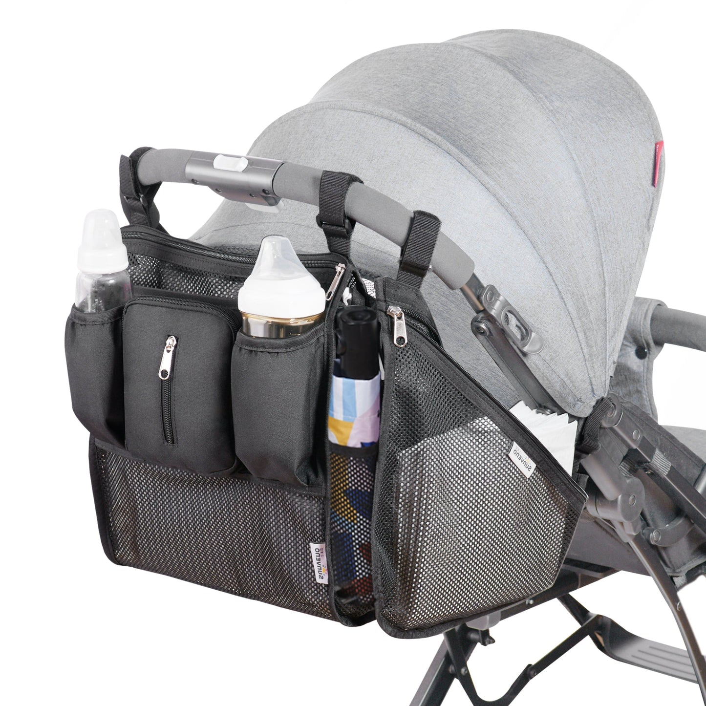 Mesh Stroller Organizer 2 Piece Set-0