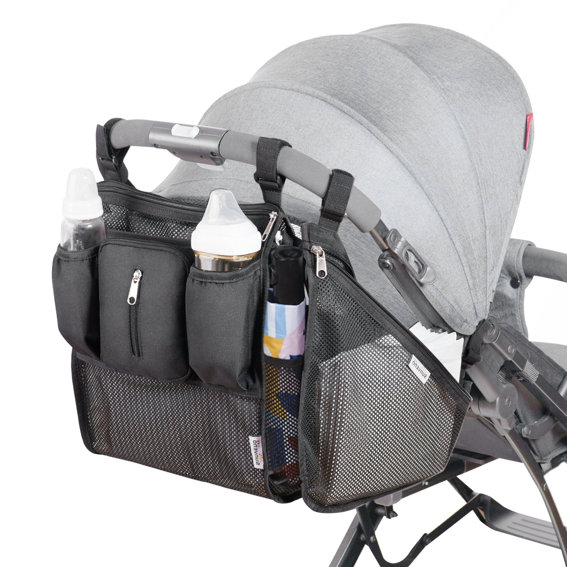 Mesh Stroller Organizer 2 Piece Set-0