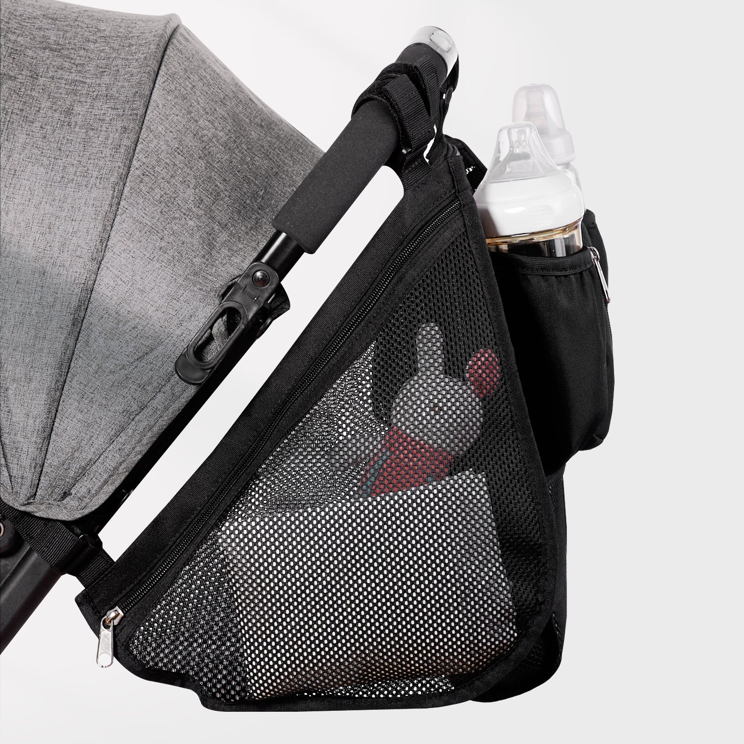 Mesh Stroller Organizer 2 Piece Set-1