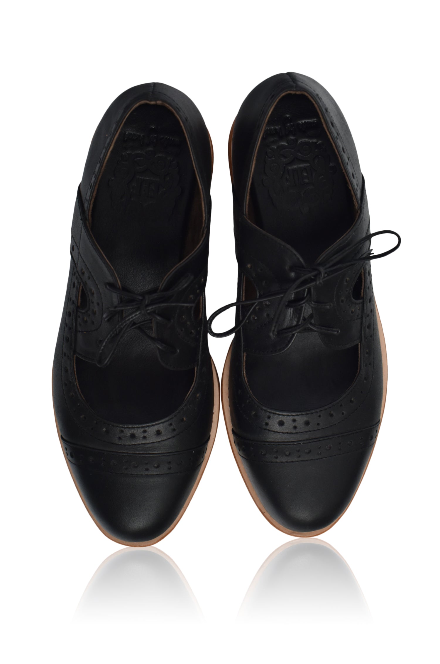 Scandinavia Leather Oxfords-4