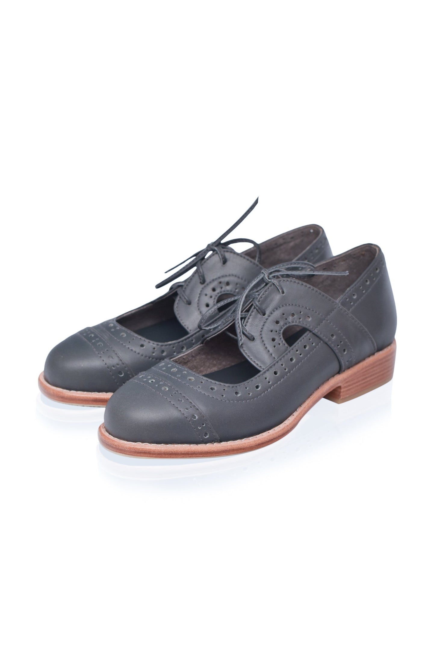 Scandinavia Leather Oxfords-8