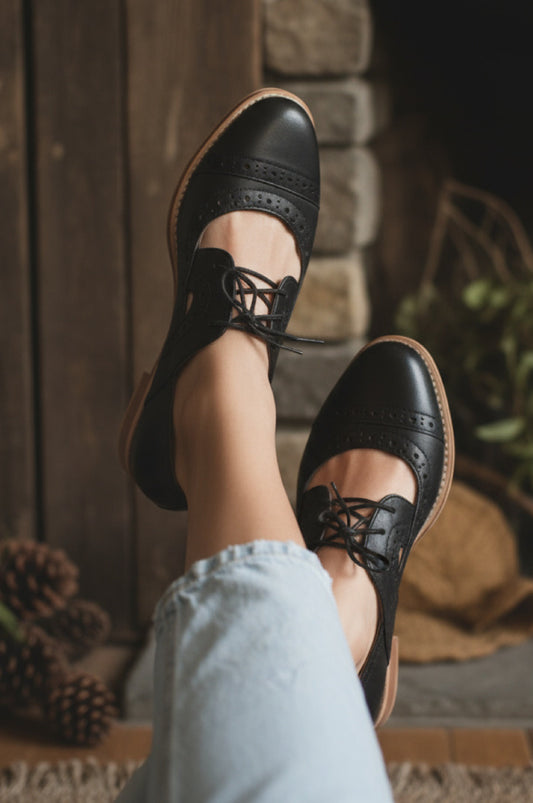 Scandinavia Leather Oxfords-0
