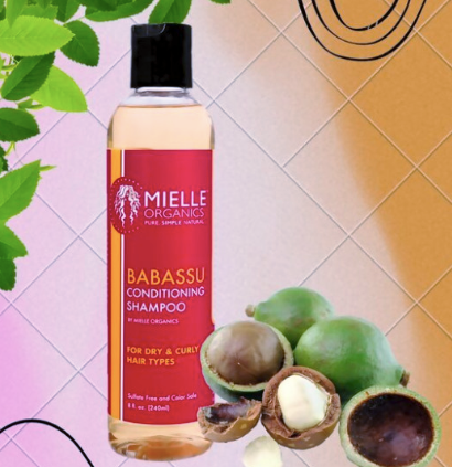 Mielle Babassu Conditioning Sulfate-Free Shampoo 240ml