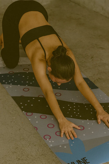 Yoga Mat | 6mm Thick | Multicolored | Non-Slip | Eco Friendly | Yune Yoga | Fhloston-2