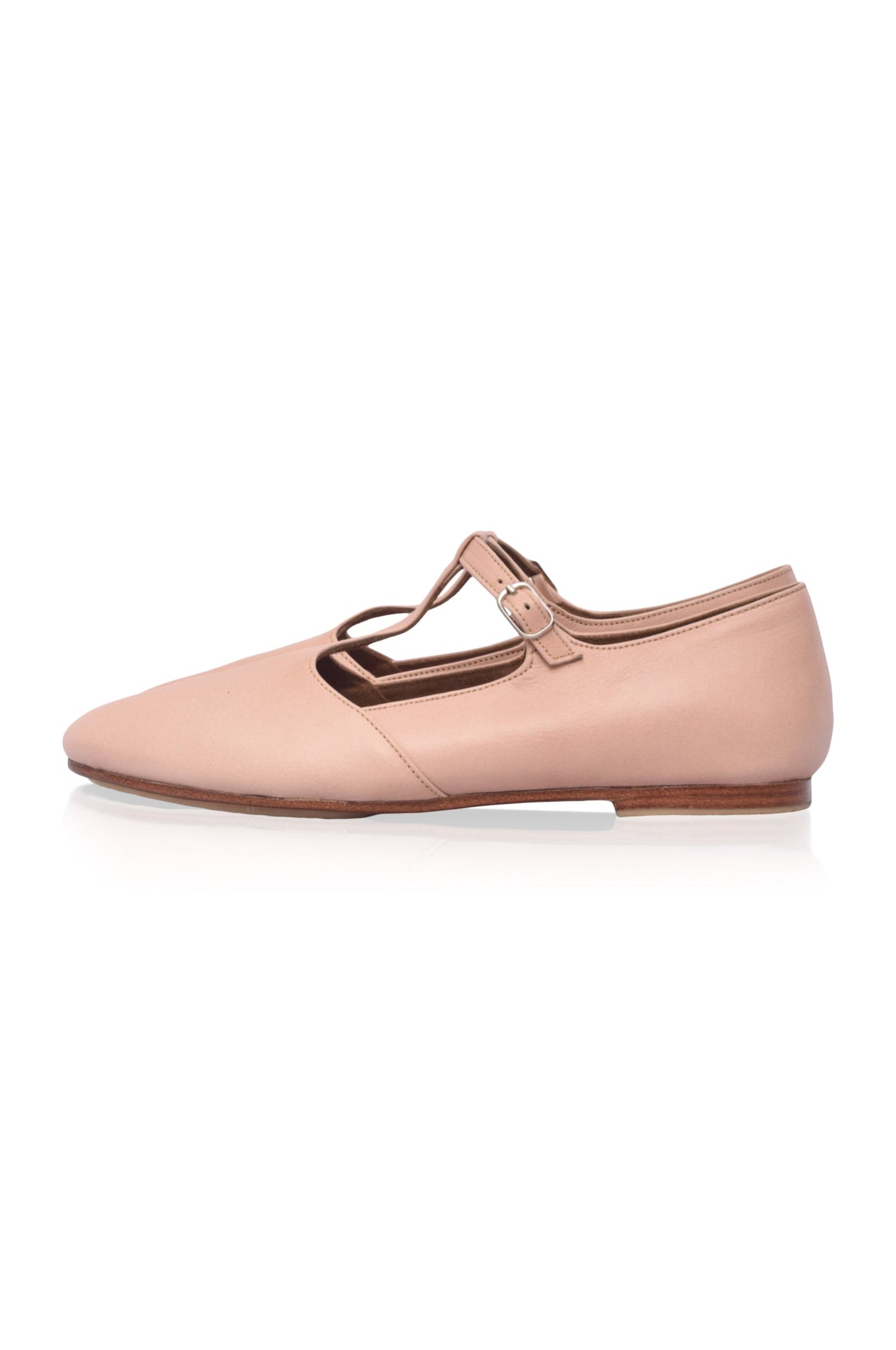 Simplicity Round Toe Ballet Flats-1