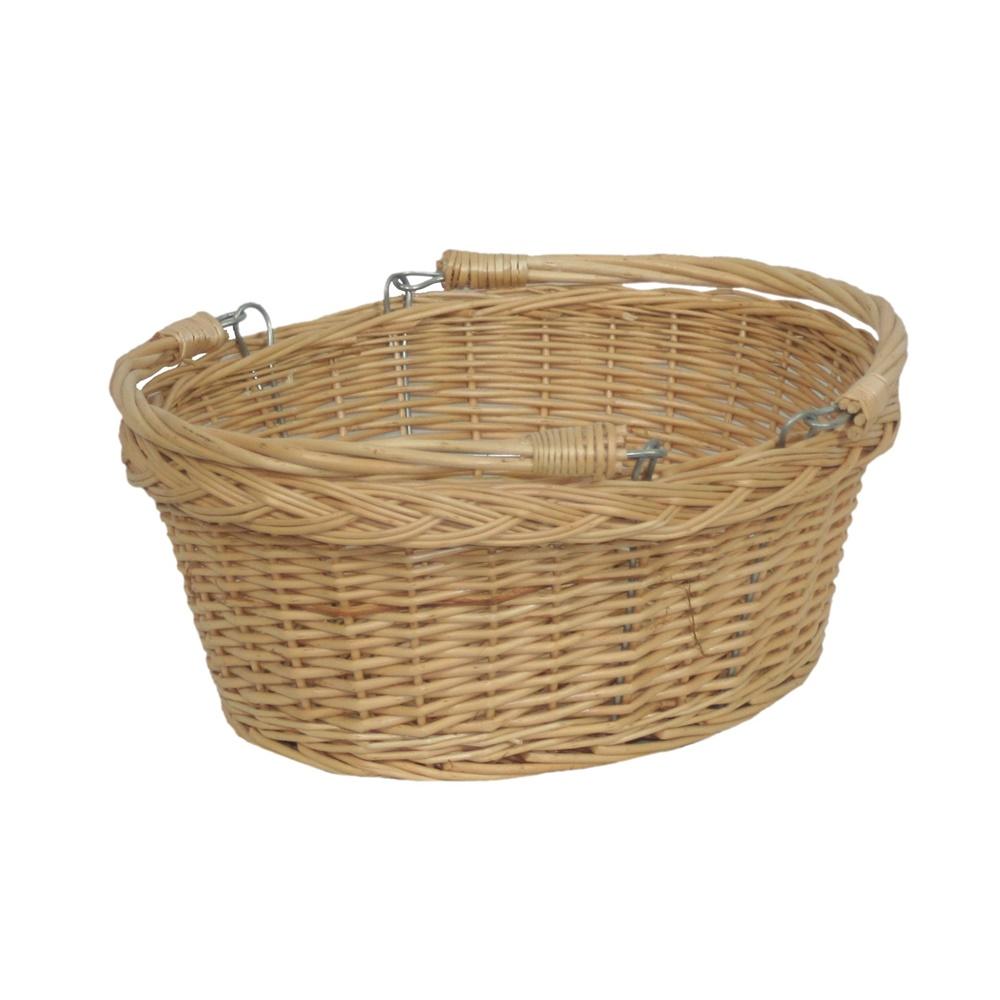Small Swing Handle Wicker Shopping Basket-1