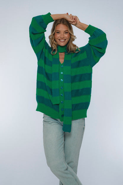 Soft Wind Oversized Button Down Cardigan-6