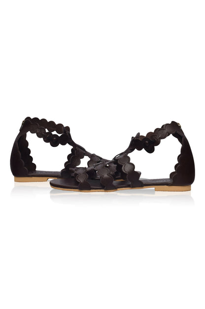 Sol Leather Greek Sandals-2